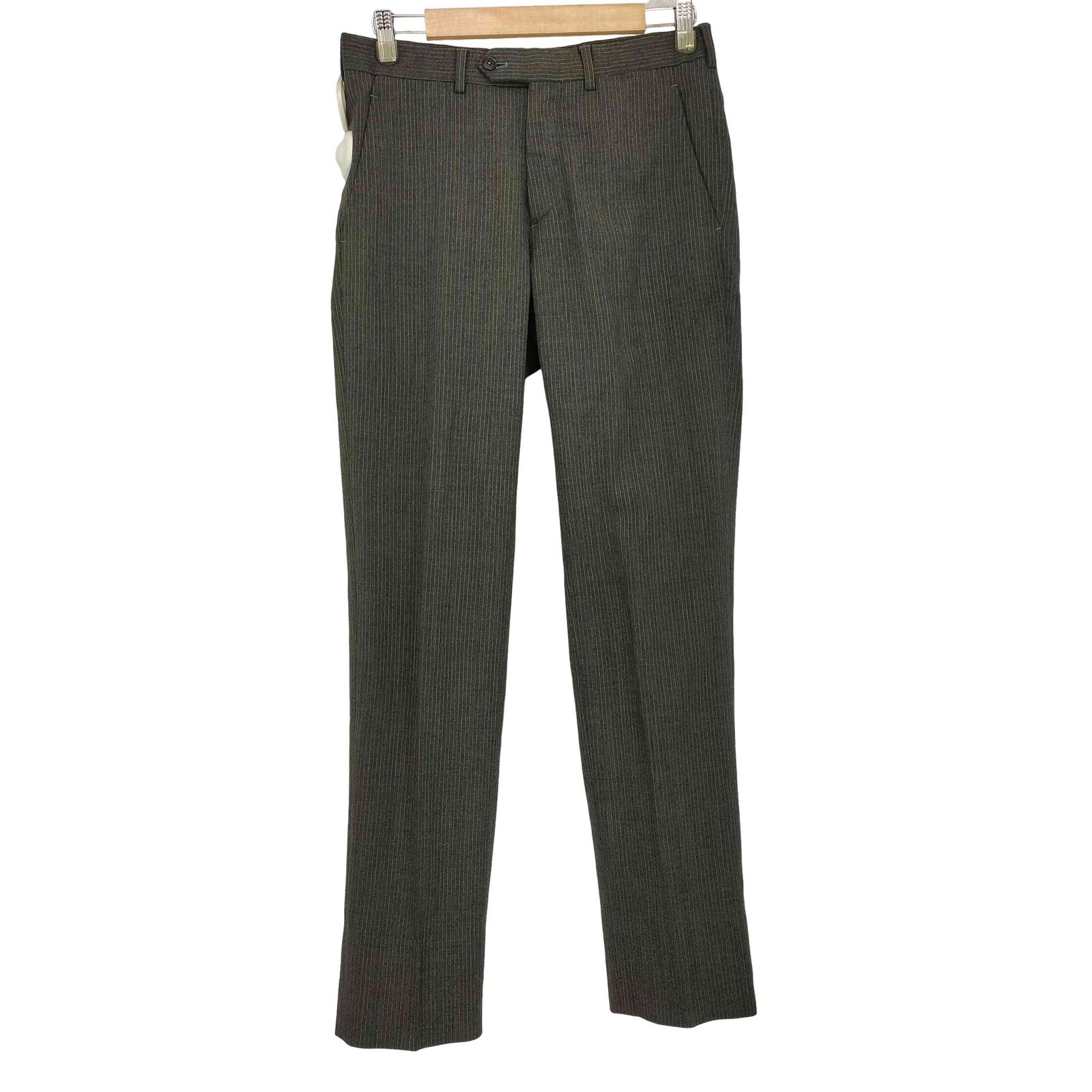 プラダ PRADA ウール混 ストライプ スラックス メンズ JPN 44