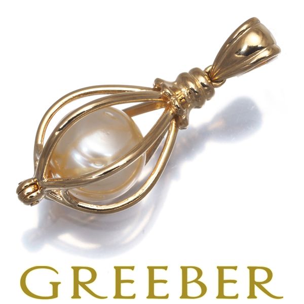 TASAKI タサキ ペンダントトップ パール 真珠 8.9 mm K 18 YG 183878