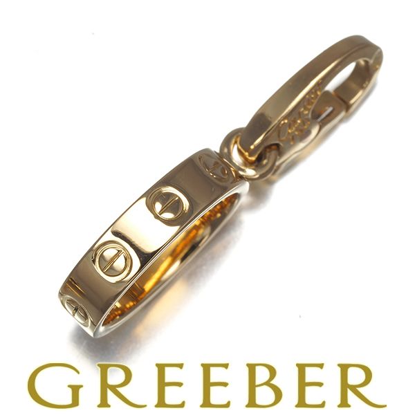 カルティエ　ラブ　チャーム　ペンダントトップ　WG ネックレス付き　ツツミ すぐ届く Cartier* カルティエ LOVE ネックレス 送料込 (Cartier