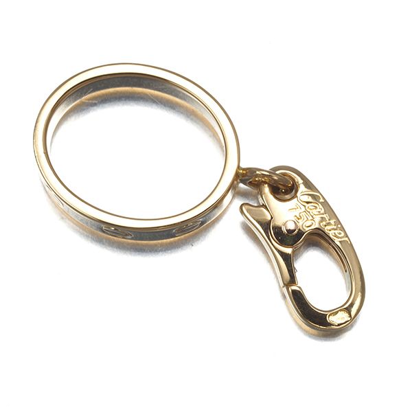 カルティエ ラブペンダントトップ チャーム K18YG #184484 - メルカリ