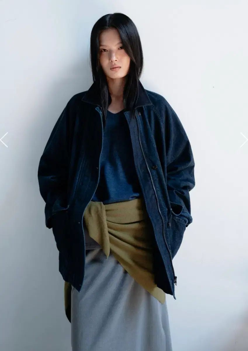 モノハ カシミア トライアングル スカーフ オリーブ