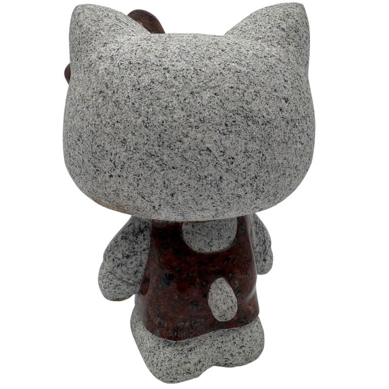 希少品】ハローキティ サンリオ キティちゃん 御影石風 石像 置物 高さ