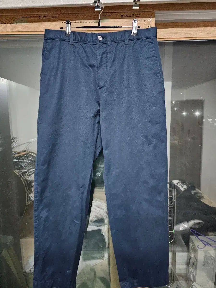 RIIZE＆ビルロウ アセンティック スーピマコットン 302 テーパード ネイビー 33