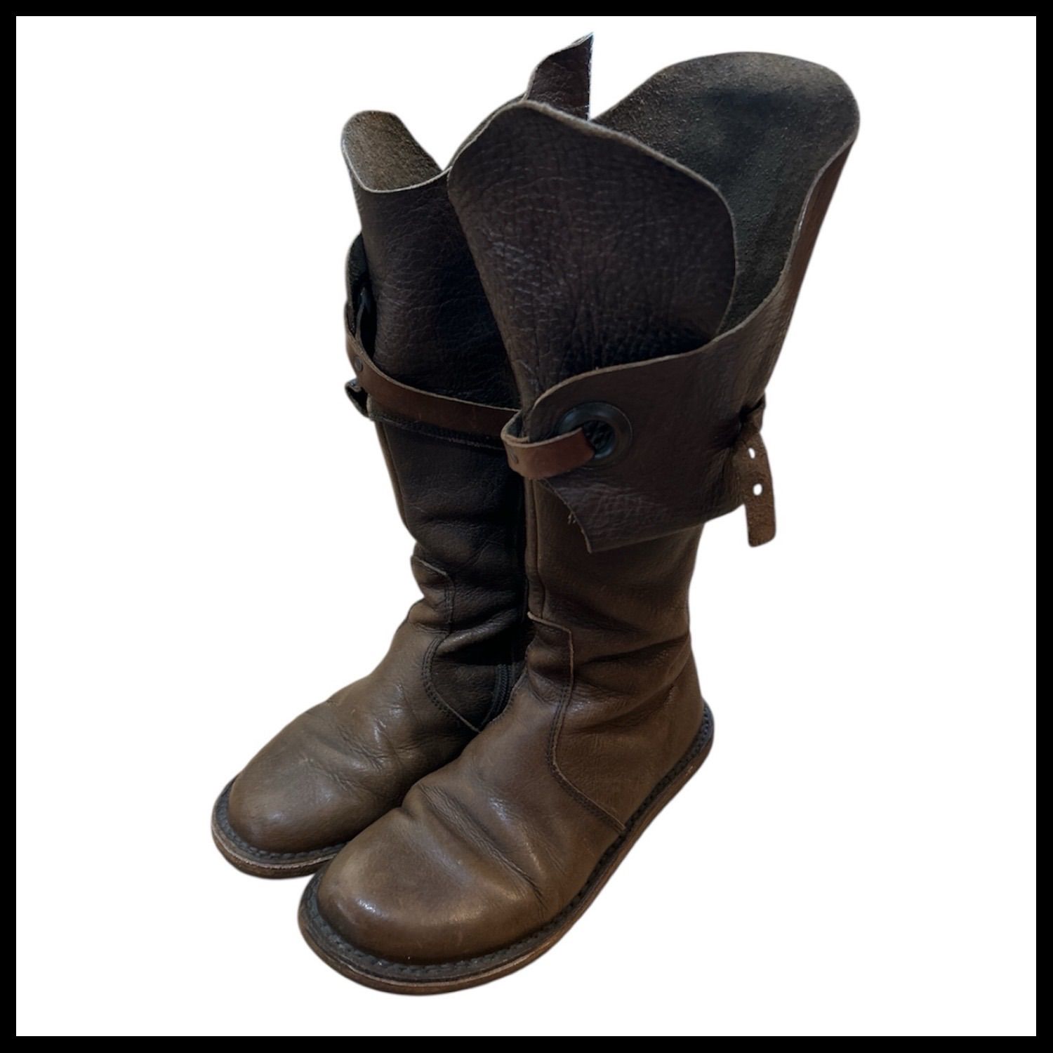 ♡極美品♡ トリッペン　warrior ロングブーツ　ブラウン　本革　1618 ♡極美品♡ トリッペン warrior ロングブーツ ブラウン 本革 1618