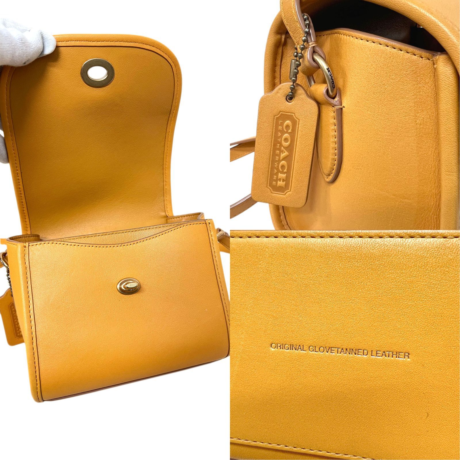 COACH コーチ バッグ ランチボックス イエロー LIMITED EDITION 