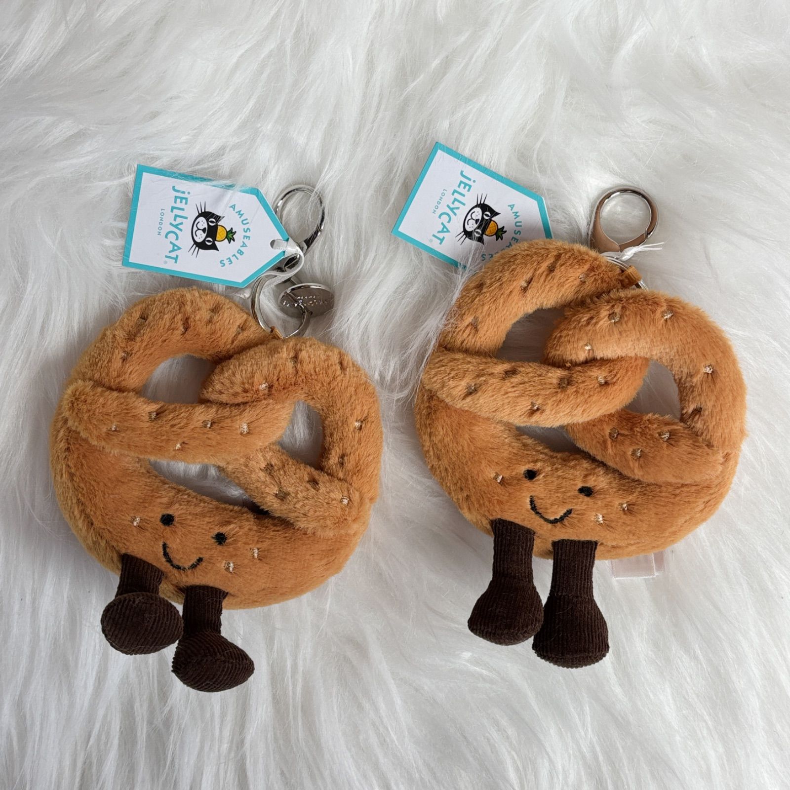 新品 ジェリーキャット プレッツェル パン お菓子 ぬいぐるみ バッグ