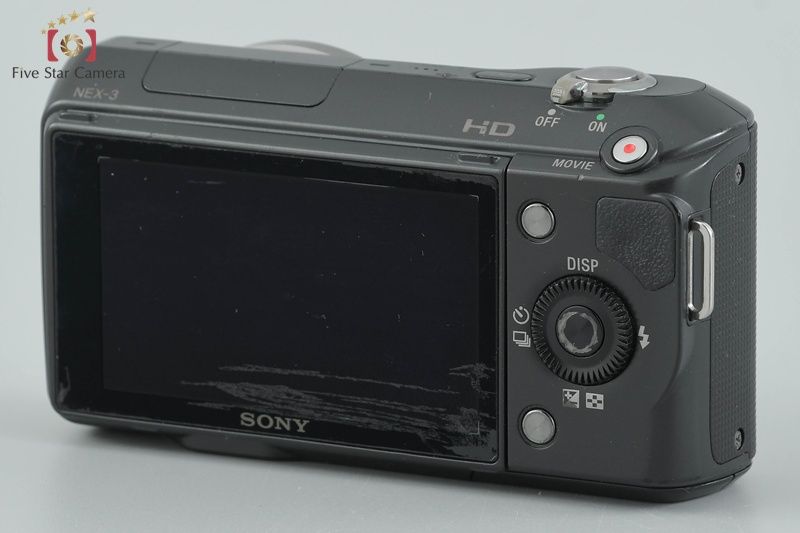 SONY ソニー 【中古】SONY ソニー α NEX-3 ブラック ミラーレス一眼