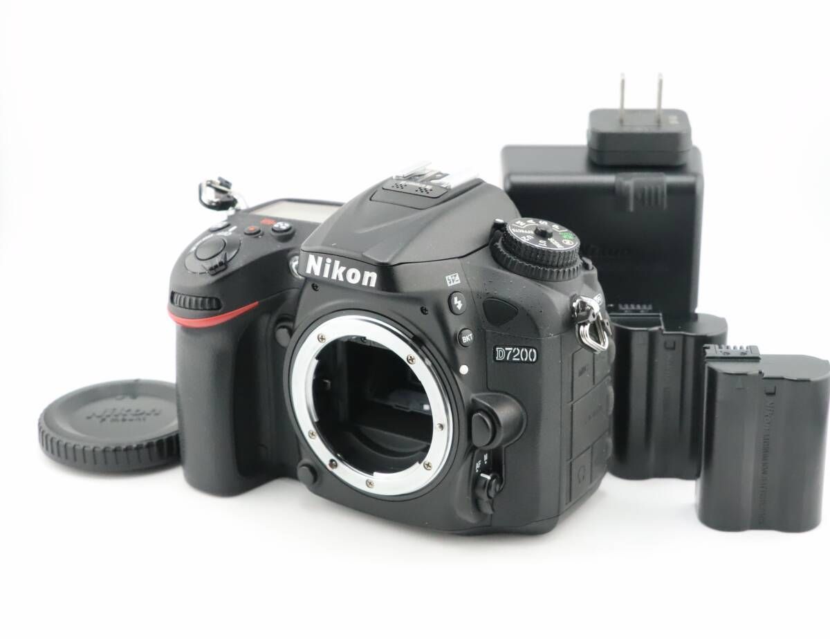 ショット数19 101 回 ニコン NIKON D 7200 ボディ 充電器付 W 0134＃4141