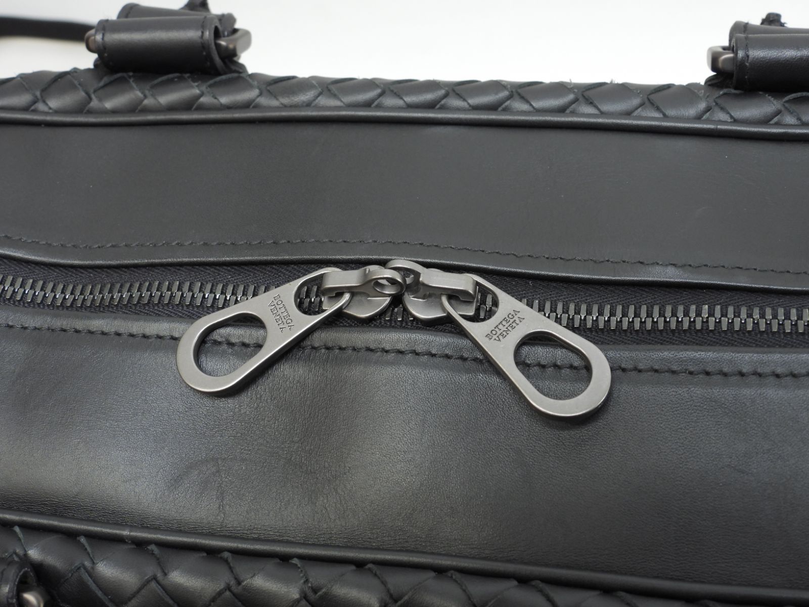 BOTTEGA VENETA ビジネスバッグ ブリーフケース 黒 BOTTEGA VENETA（ボッテガ・ヴェネタ） イントレチャート ビジネス