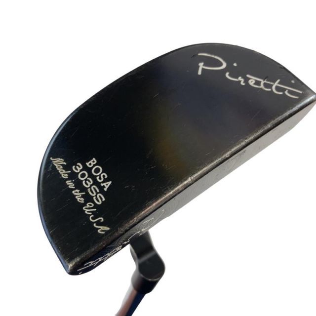 Piretti BLACK BOSA 33インチ パター PT スチール フレックスその他 メンズ 男性用 右利き 右用 Dランク ゴルフクラブ