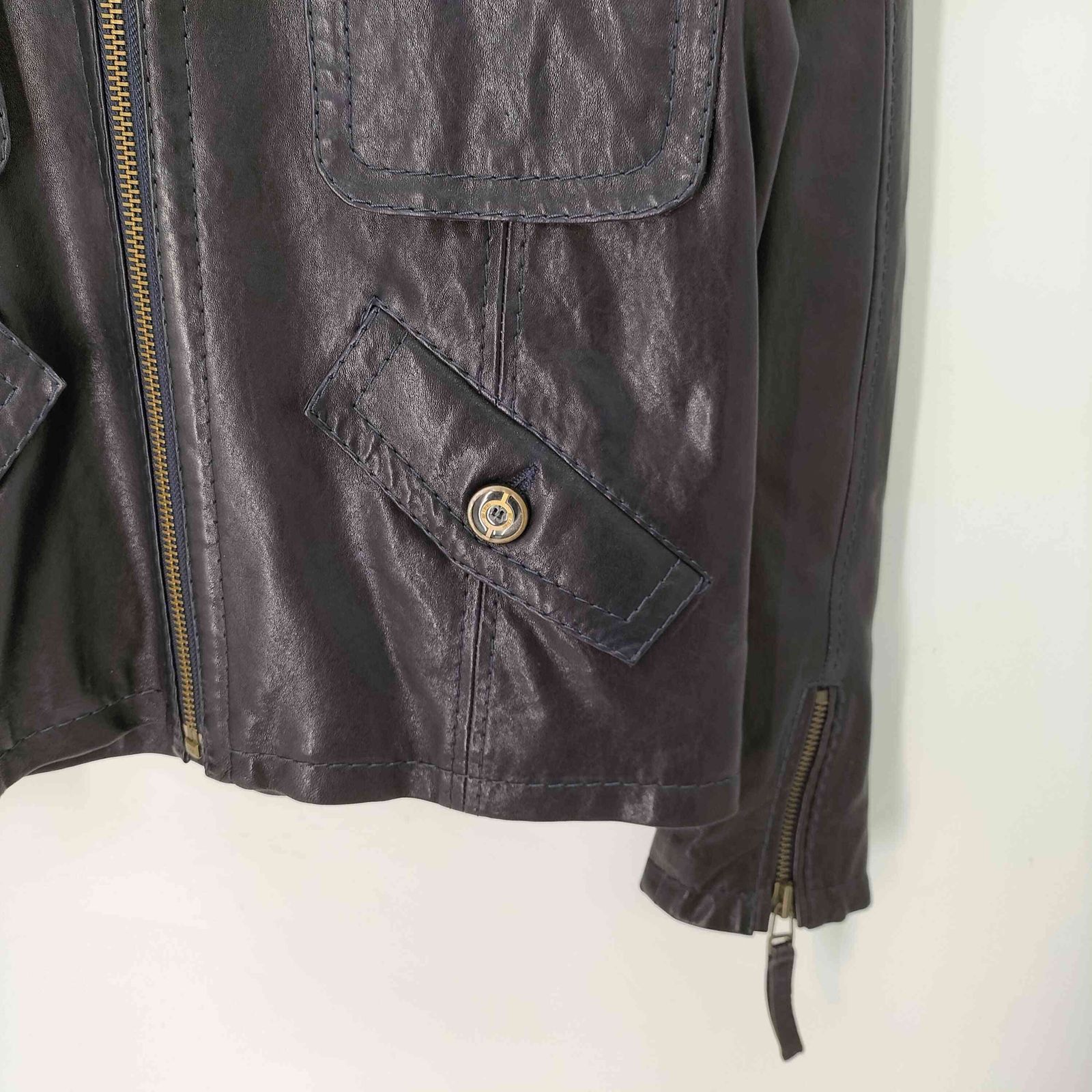 ジャストカヴァリ　レザージャケット ジャストカヴァリ Just Cavalli レザージャケット メンズ EUR：48