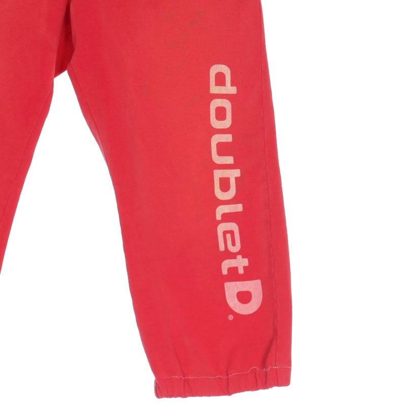 【中古】ダブレット doublet 24SS スーパーストレッチパンツ ラウンジパンツ ONE レッド 赤 24SS39PT273 レディース ダブレット doublet 24SS スーパーストレッチパンツ ラウンジパンツ
