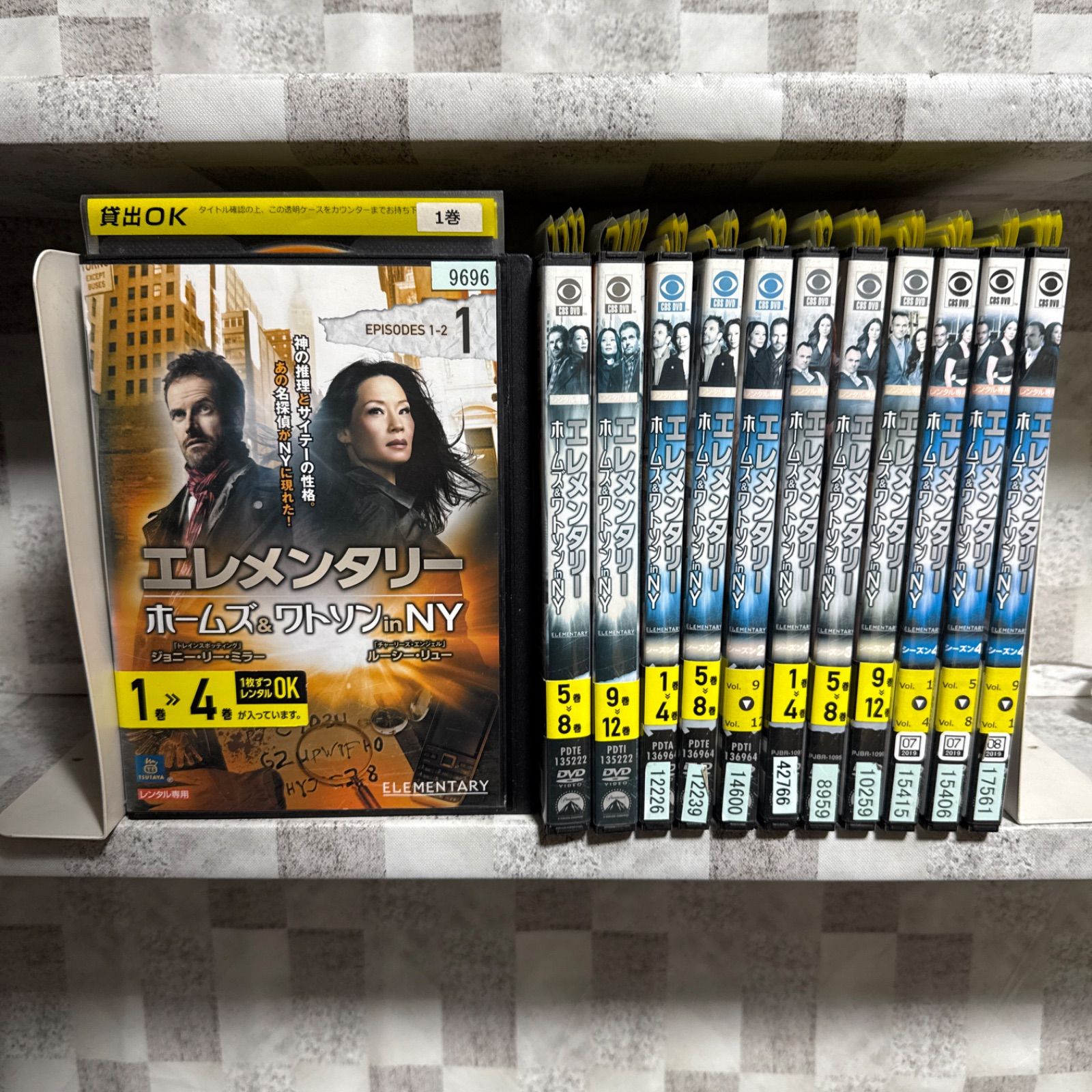海外ドラマ エレメンタリー ホームズ&ワトソン in NY シーズン1-4 DVD