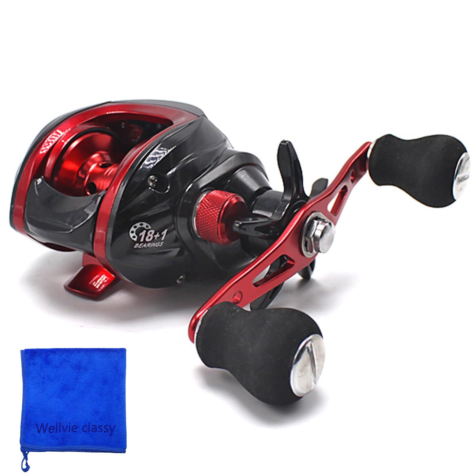 新品 Wellvie classy ベイトリール 右ハンドル 18+1BB 7.2：1 タコ釣り