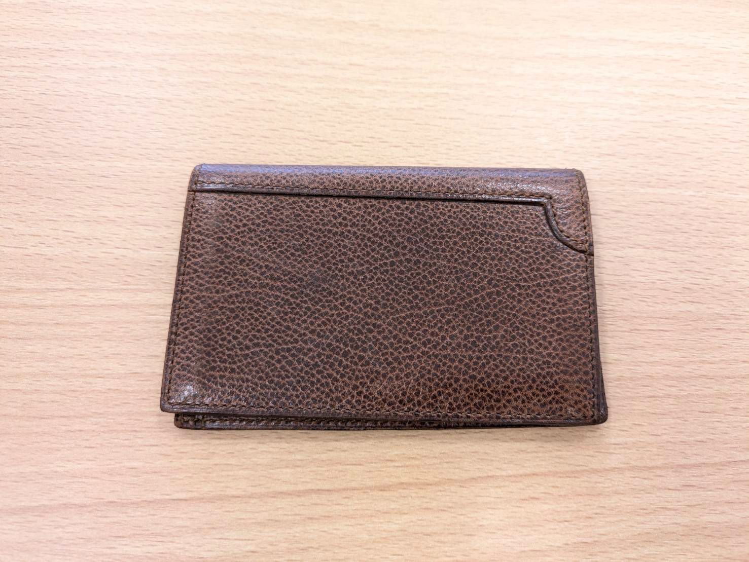 EL6】JOHN LOBB ジョンロブ カードケース 名刺入れ レザー ケース付属