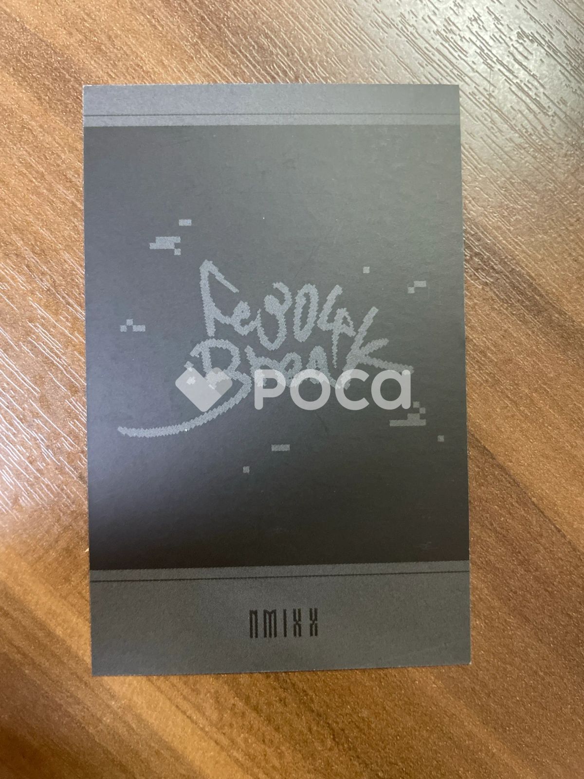 NMIXX ジウ Fe3O4: BREAK WITHMUU ポップアップストア トレカ - メルカリ