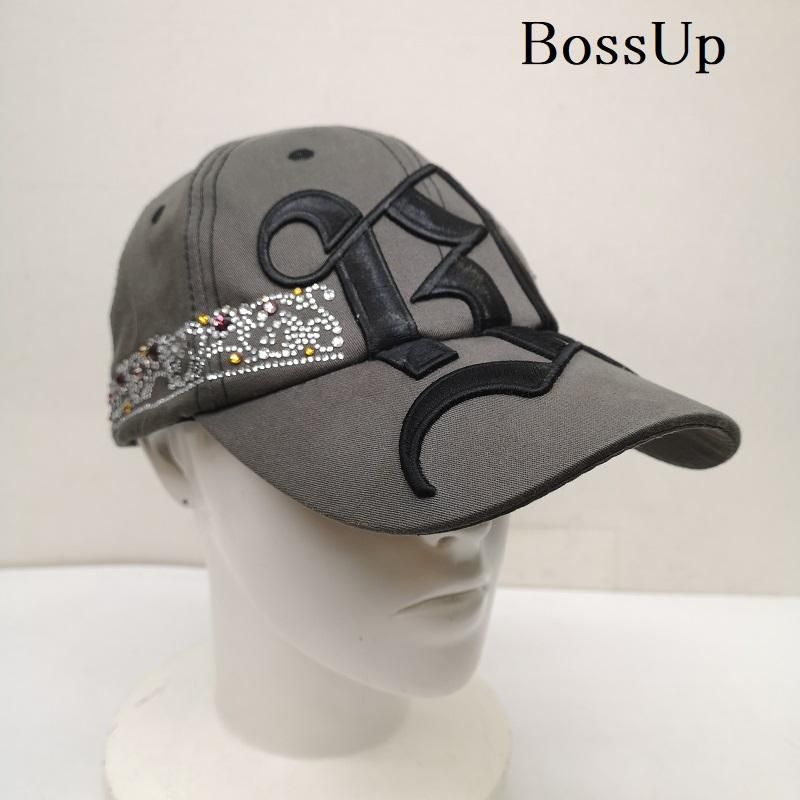 古着 BossUp EXCLUSIVE RHINESTONE TIARA CAP NUBIAN限定 ライン
