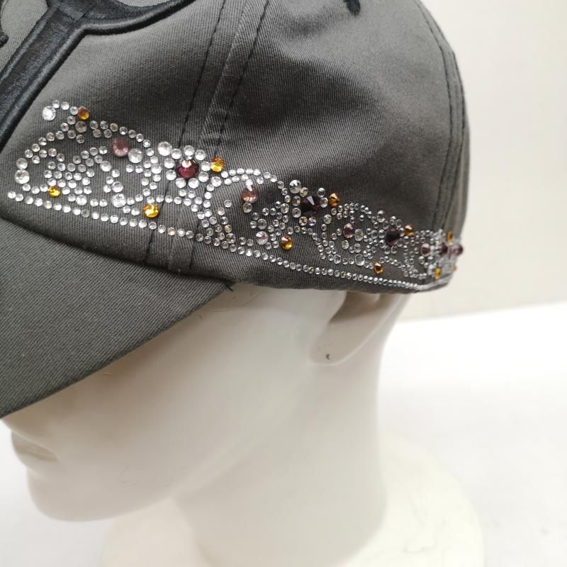 古着 BossUp EXCLUSIVE RHINESTONE TIARA CAP NUBIAN限定 ライン