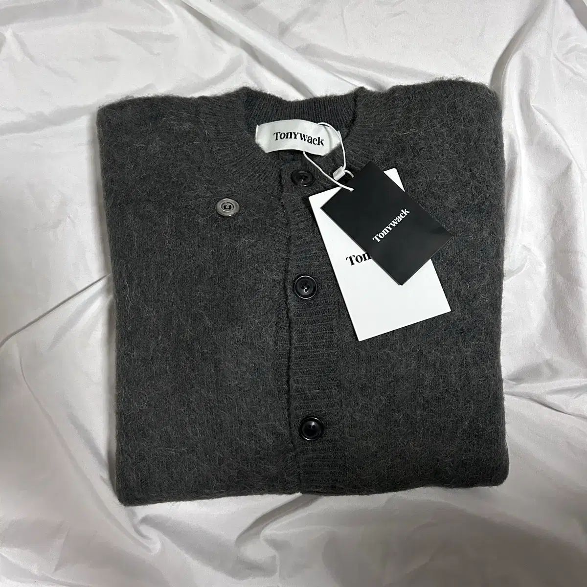 L トニーウェック アルパカ モヘア パーカ