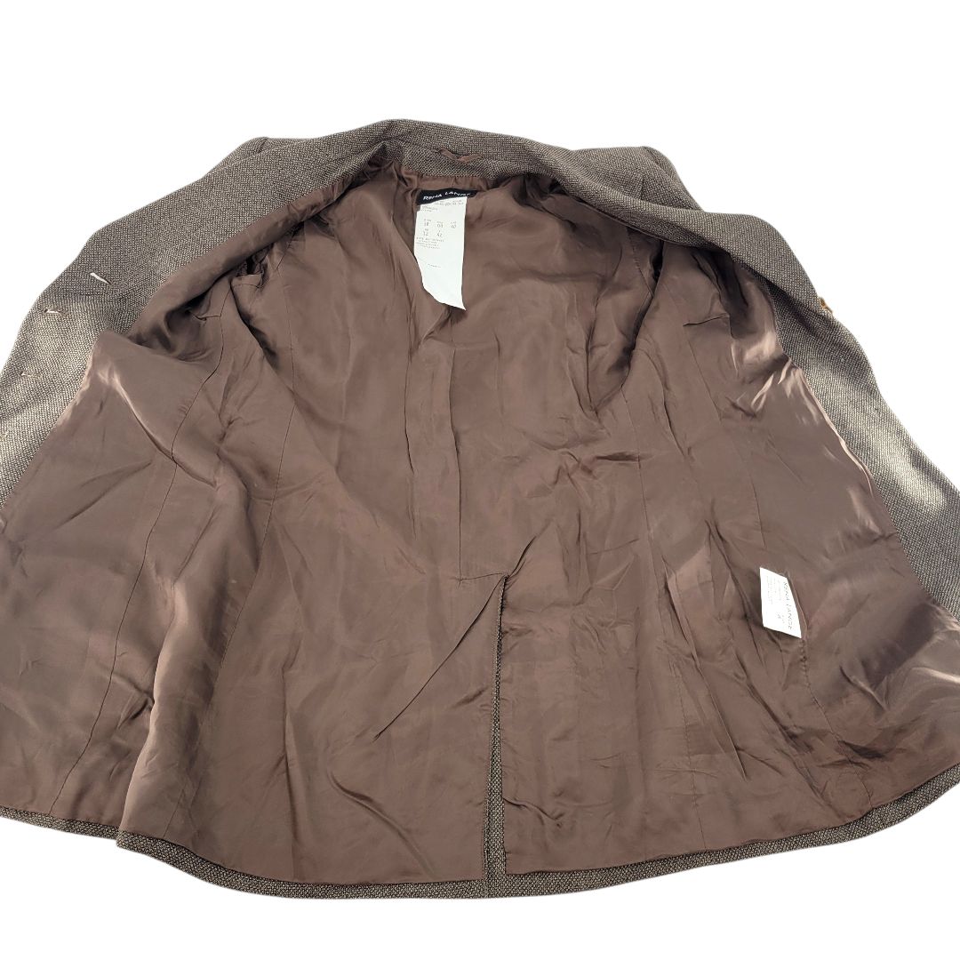 美品】RENA LANGE レナランゲ テーラードジャケット ウール100% 金