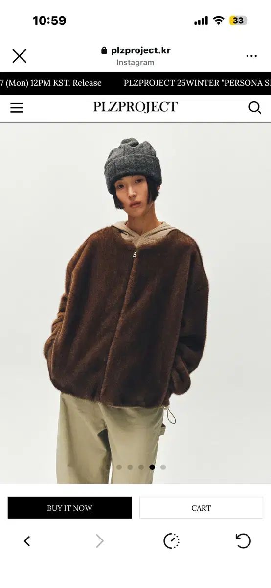 PLZPROJECT ショート ファージャケット