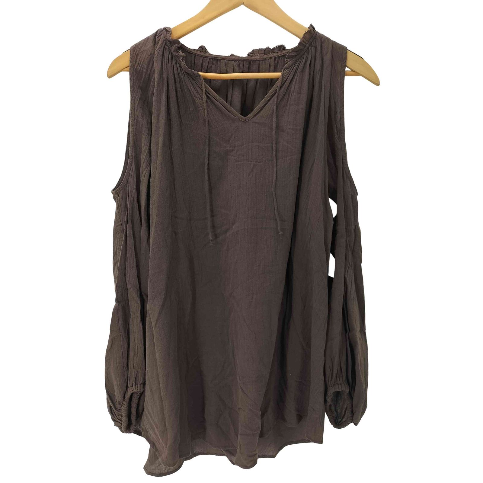 リエルリシェ RIELLE RICHE フリル ブラウス レディース 表記無 - メルカリ