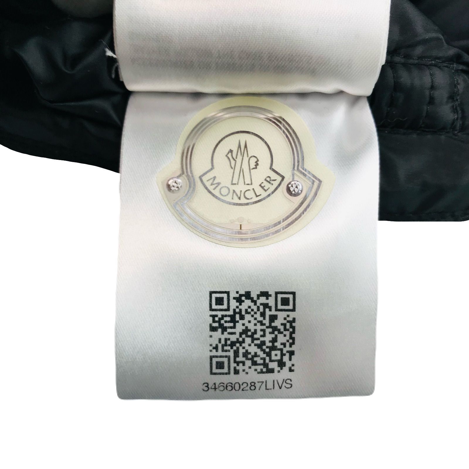 美品☆MONCLER・モンクレール【ROD】メンズ レザーブランドアイコン