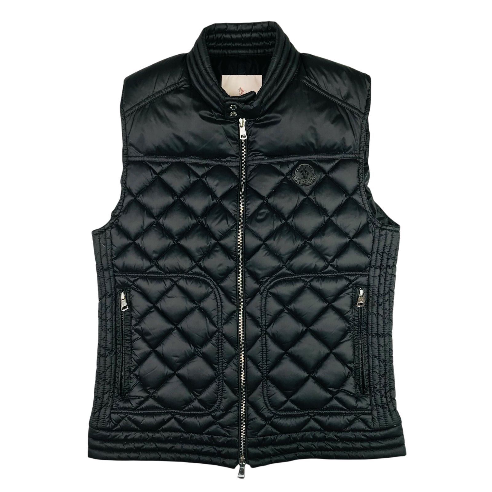 美品☆MONCLER・モンクレール【ROD】メンズ レザーブランドアイコン 