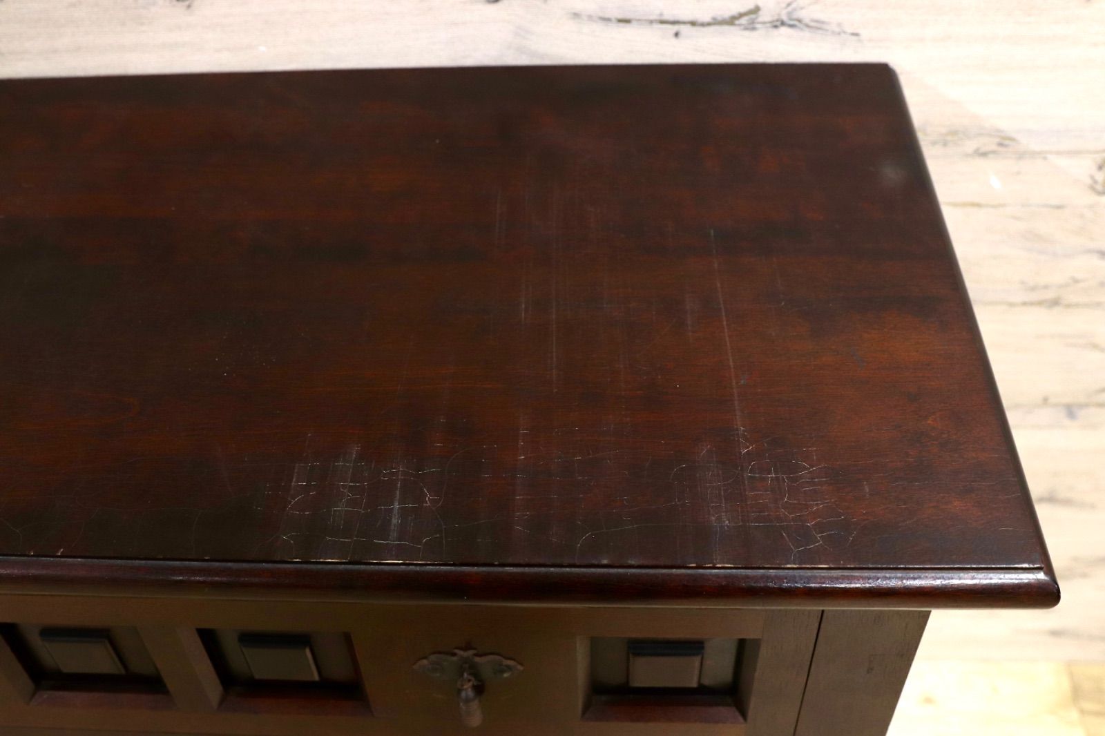 GMIS427B○松本民芸家具 稀少 S.P型 サイドボード リビングボード