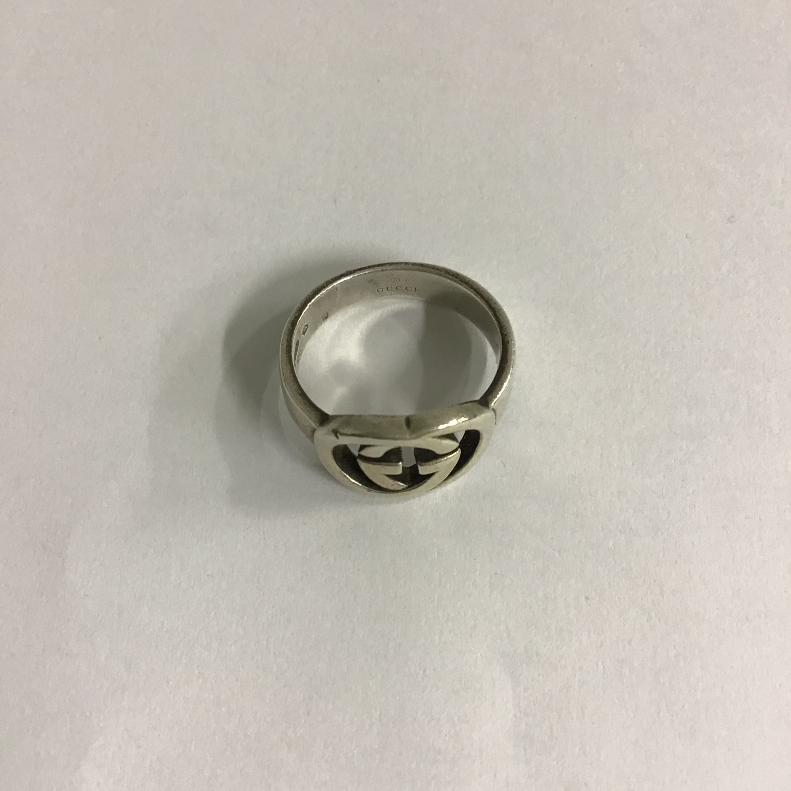 八戸85-7- GUCCI グッチ リング シルバー 本体のみ