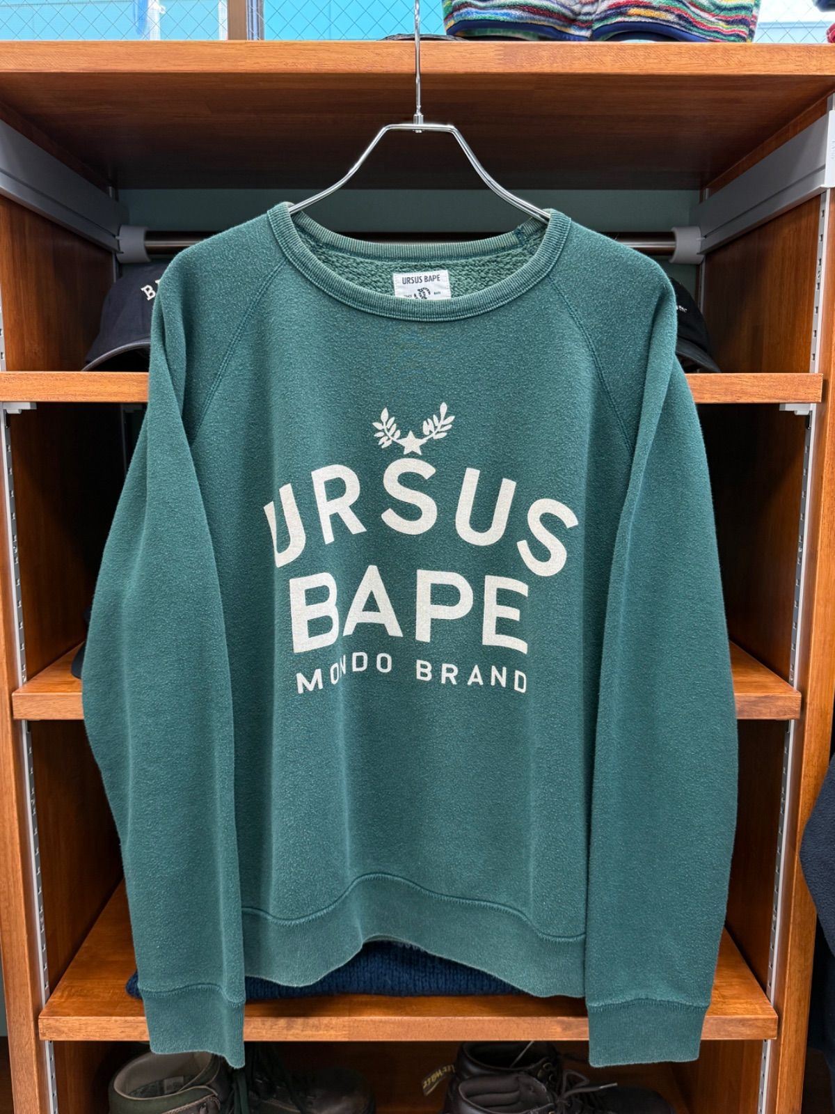 a bathing ape 00 s URSUS BAPE Sweatshirt