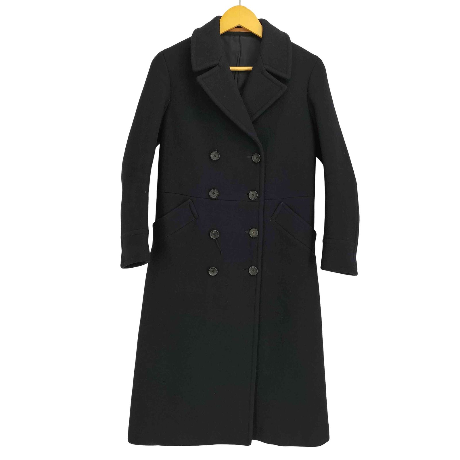 サイベーシックス SCYE BASICS ウール混 カシミヤ チェスターコート レディース 36