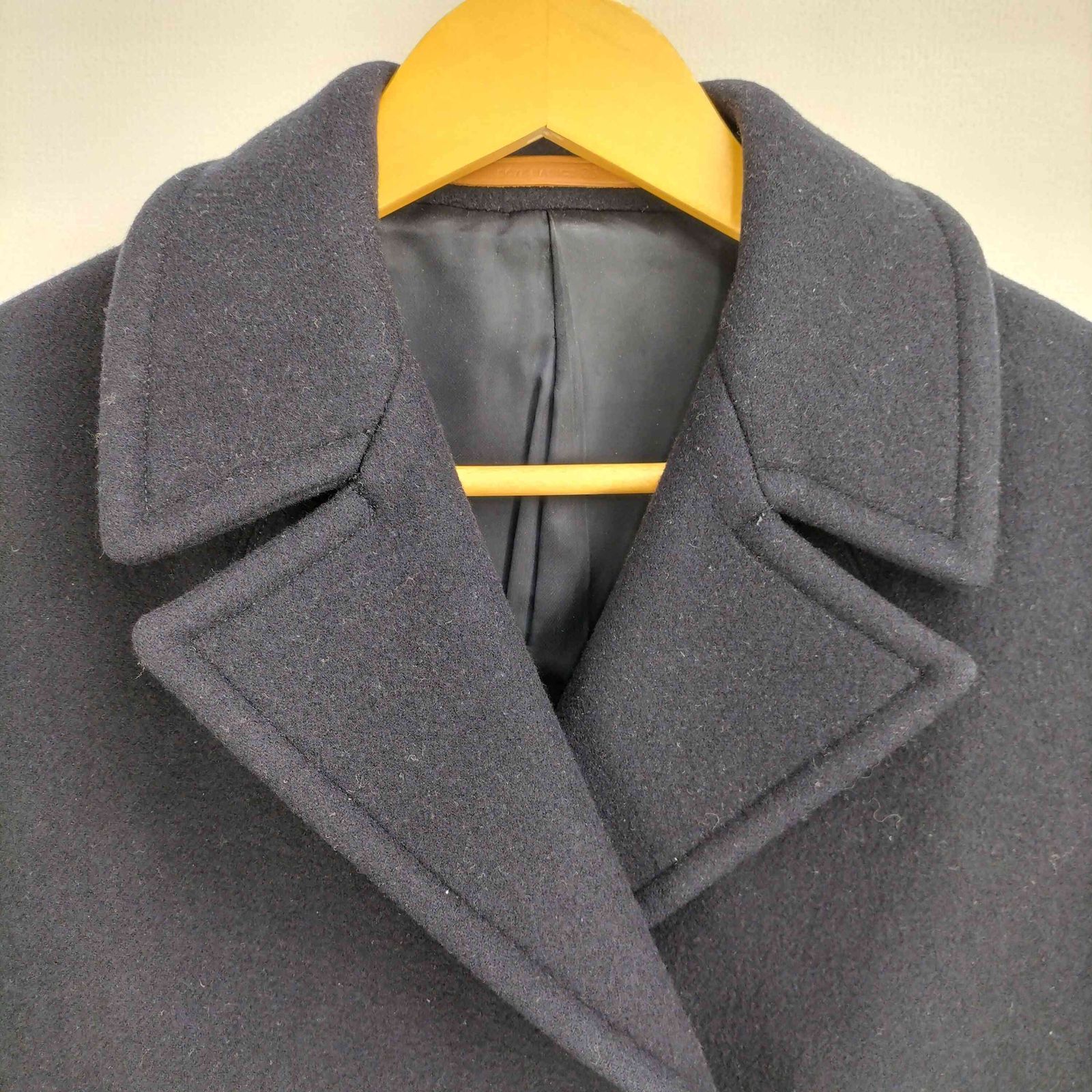 サイベーシックス SCYE BASICS ウール混 カシミヤ チェスターコート