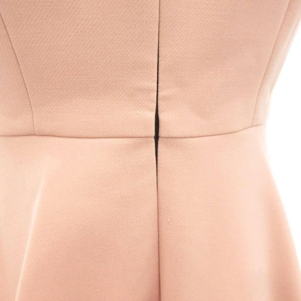 ヨーコチャン YOKO CHAN ノースリーブ ワンピース ひざ丈 フェイク