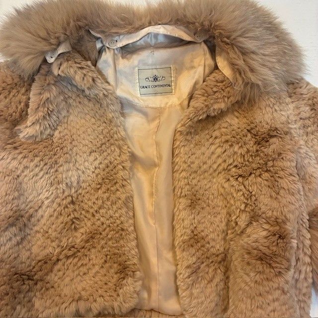 グレースコンチネンタル レッキスフォックスファーコート グレースコンチネンタル GRACECONTINENTAL レッキス×フォックス リアル
