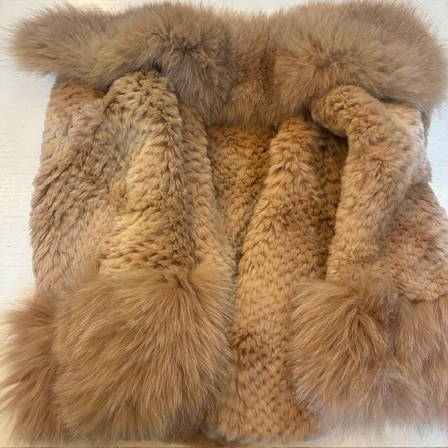 グレースコンチネンタル レッキスフォックスファーコート グレースコンチネンタル GRACECONTINENTAL レッキス×フォックス リアル