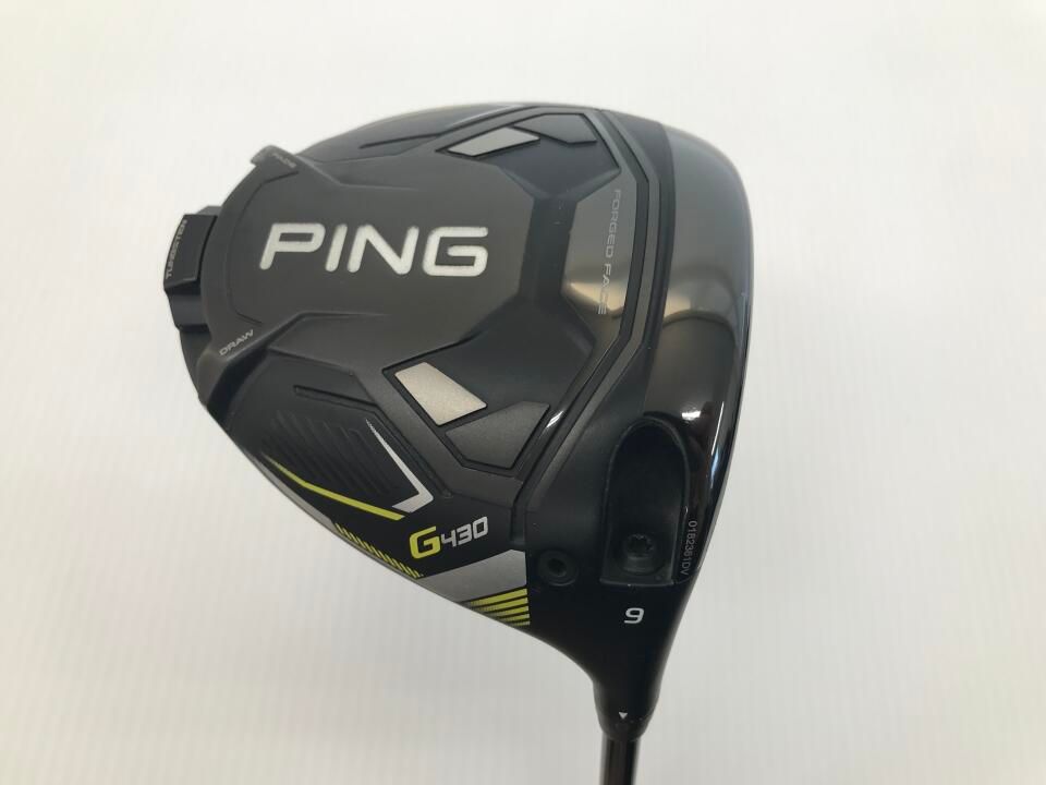 ピン G430 LST 9度 ALTA J CB BLACK SRフレックス ドライバー 中古