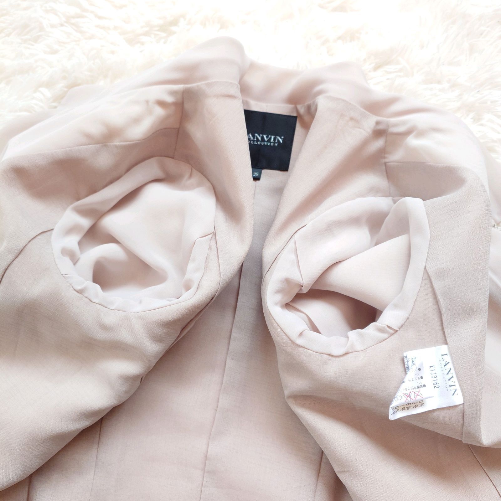 ランバン コレクション LANVIN COLLECTION ツイード セレモニースーツ