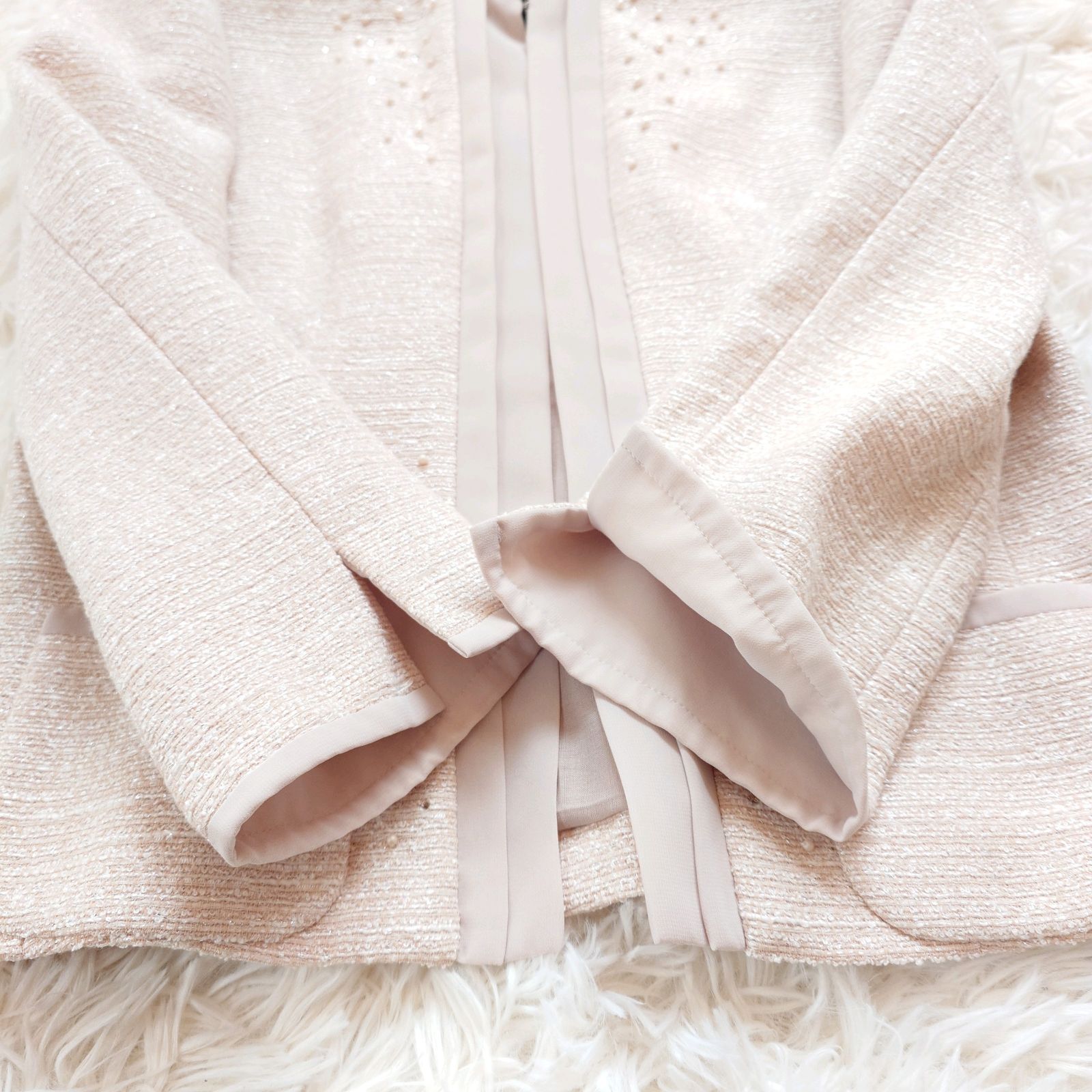 ランバン コレクション LANVIN COLLECTION ツイード セレモニースーツ