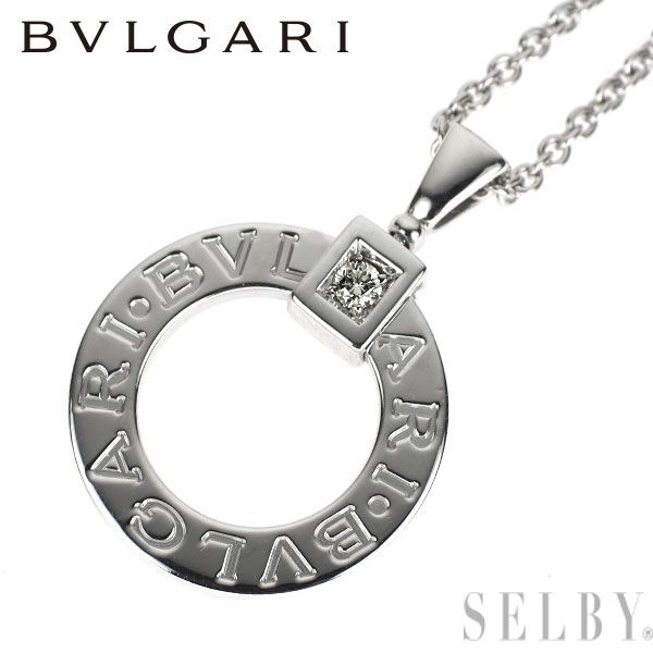 ブルガリ K 18 WG ダイヤモンド ペンダントネックレス ブルガリブルガリ