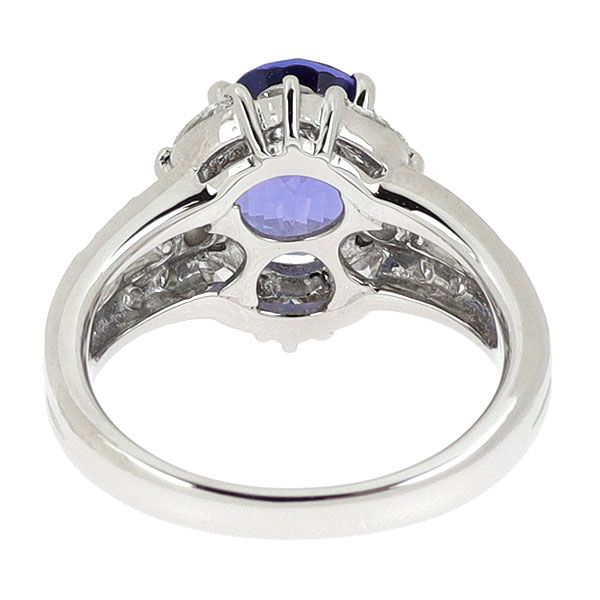 Pt900 タンザナイト ダイヤモンド リング 3.288ct D0.82ct - メルカリ