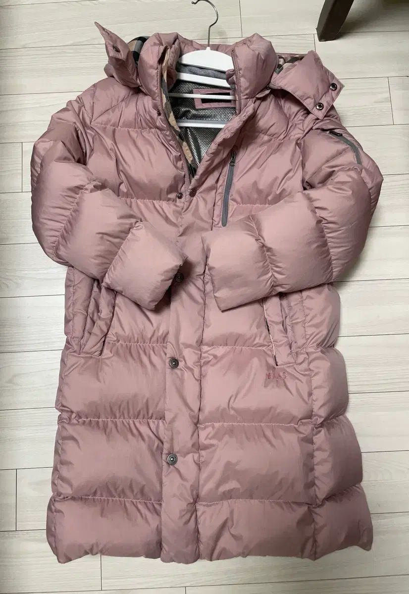 DAKS レディース ダウンジャケット ロング丈 ピンク 140