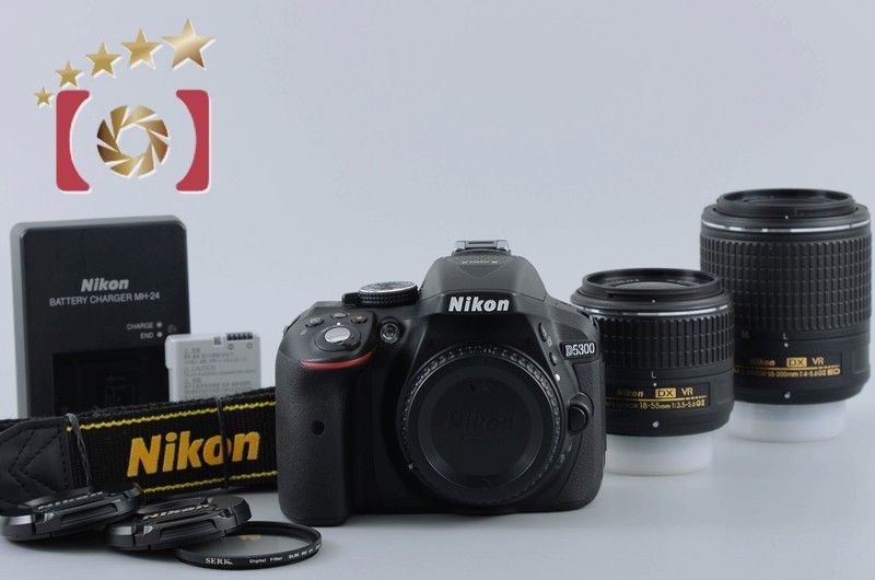 Nikon ニコン 【中古】Nikon ニコン D5300 ダブルズームキット2 