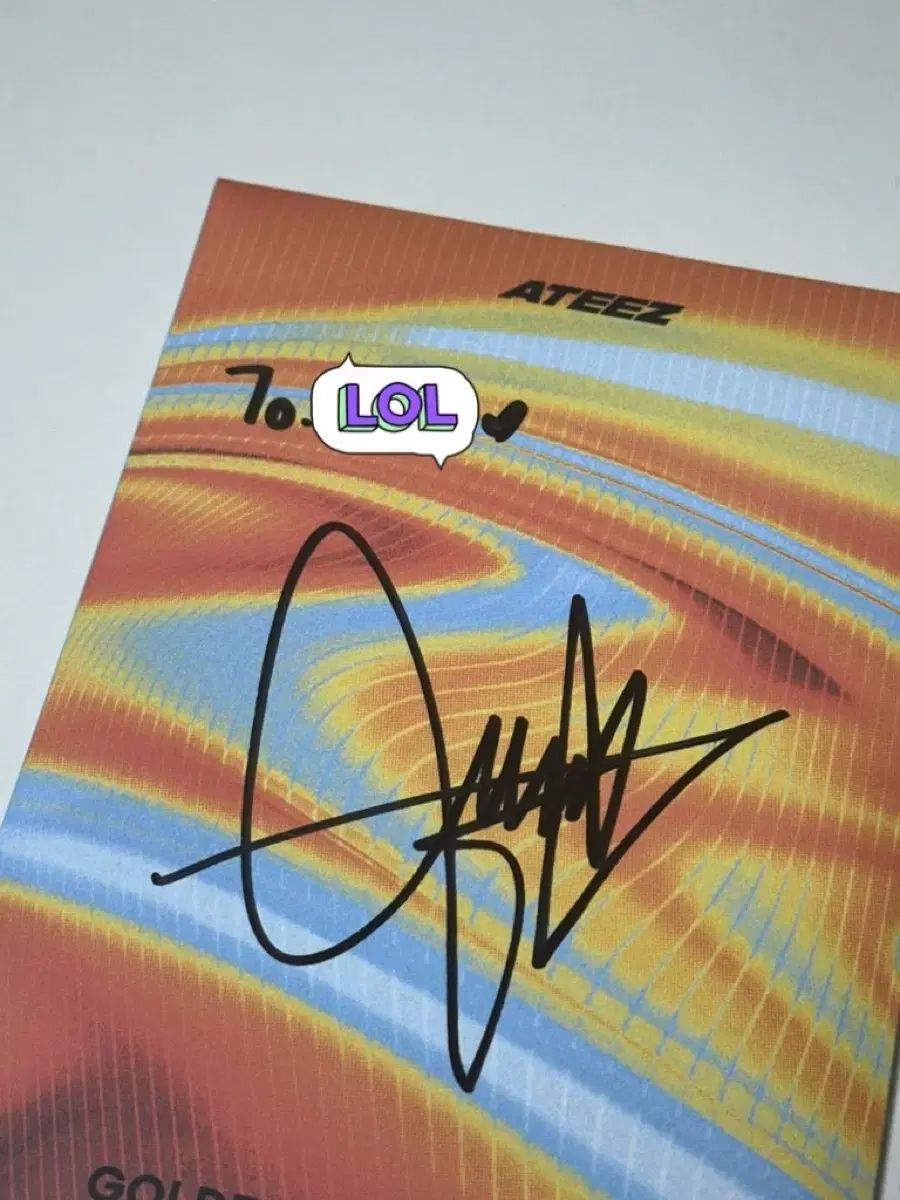 ATEEZ ジョンホ(JONGHO) サイン アルバム 出品 【公式通販】