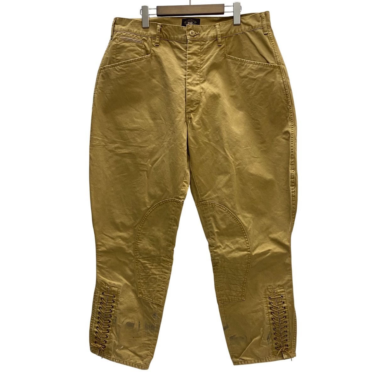 ダブルアールエル RRL ジョッパーズパンツ レースアップトラウザーズ ボトムスその他 ベージュ 201 MB-1276 VB