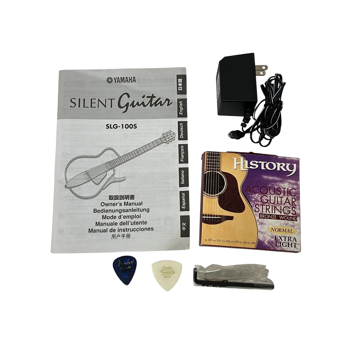 YAMAHA SLG-100S サイレント ギター ソフトケース付き 楽器 ヤマハ