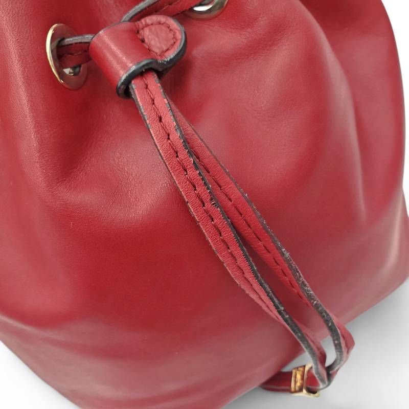 GIANNI CHIARINI ショルダーバッグ DUA XSレッド