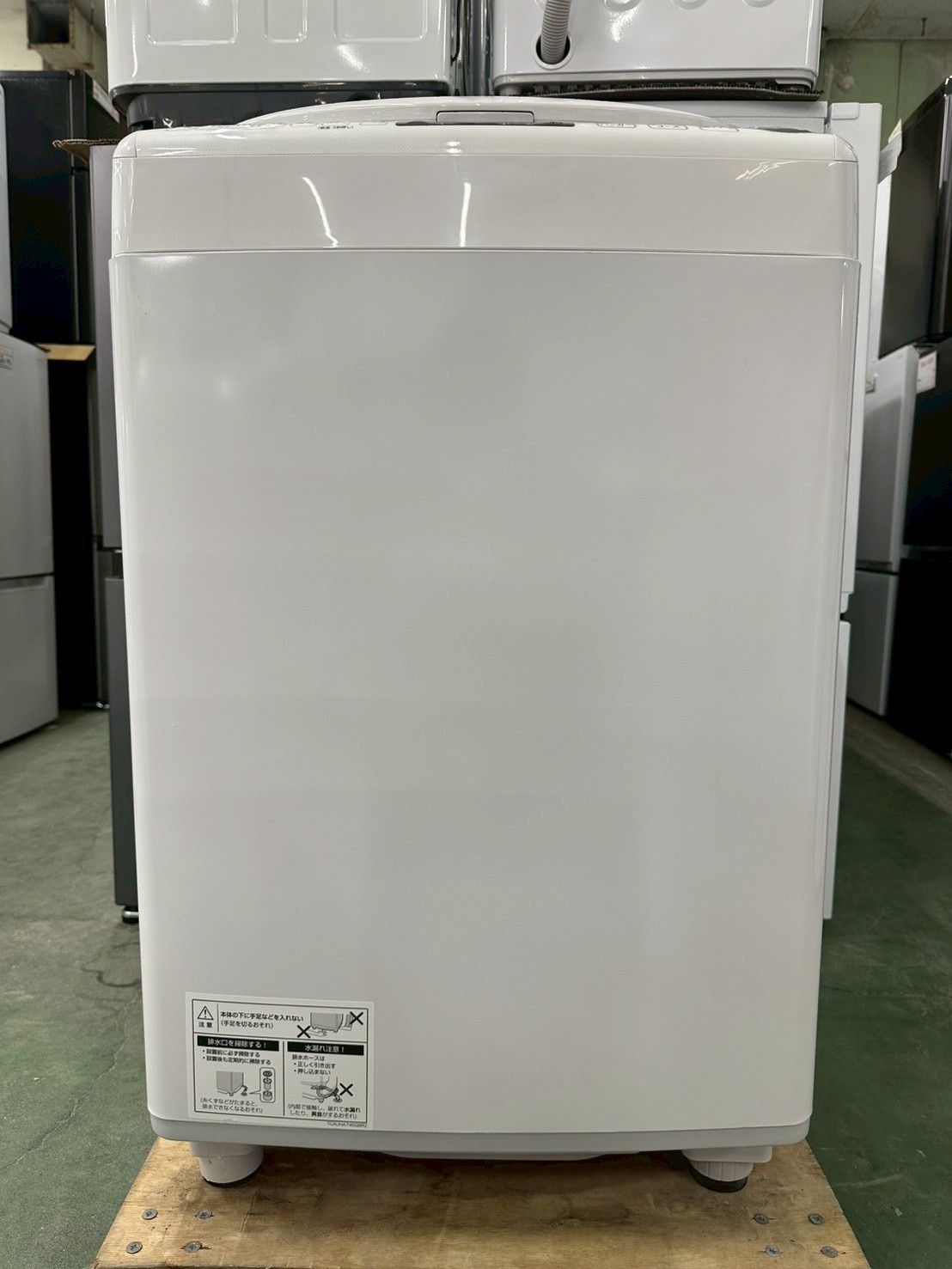 大阪送料無料☆3か月保障付き☆洗濯機☆シャープ☆8kg☆2021年☆ES 