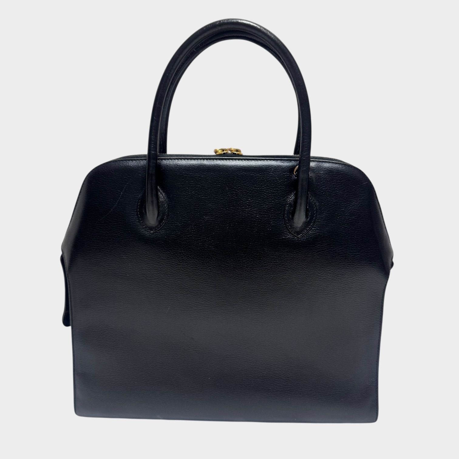 美品✨サルヴァトーレフェラガモ ハンドバッグ 2WAYガンチーニ ショルダー　黒 フェラガモ 2way ショルダーバッグ ハンドバッグ ガンチーニ レザー 黒