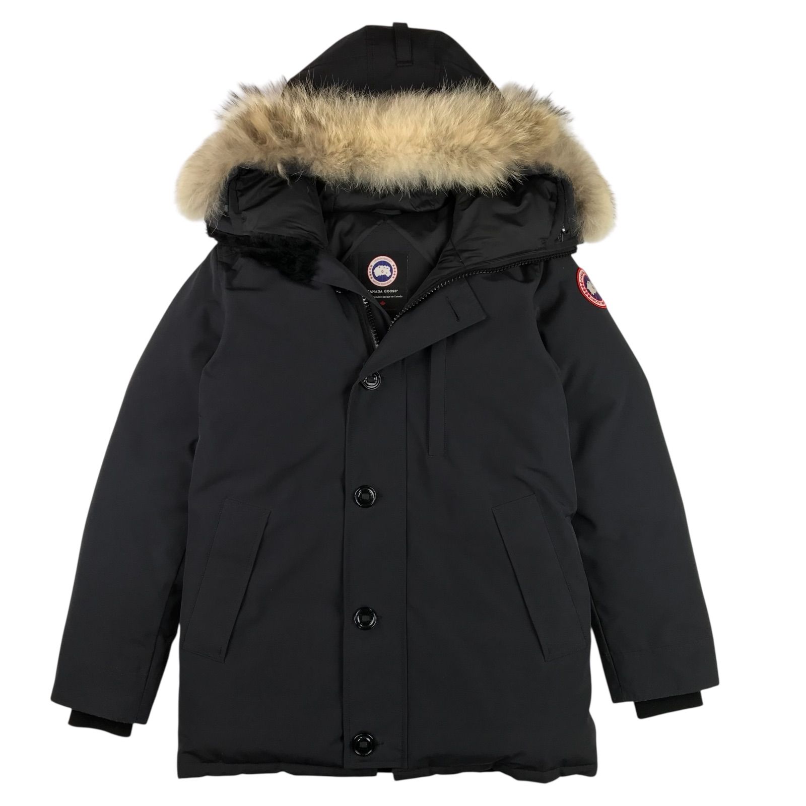 美品】カナダグース ジャスパー M 黒 極美品】カナダグース シャトー 